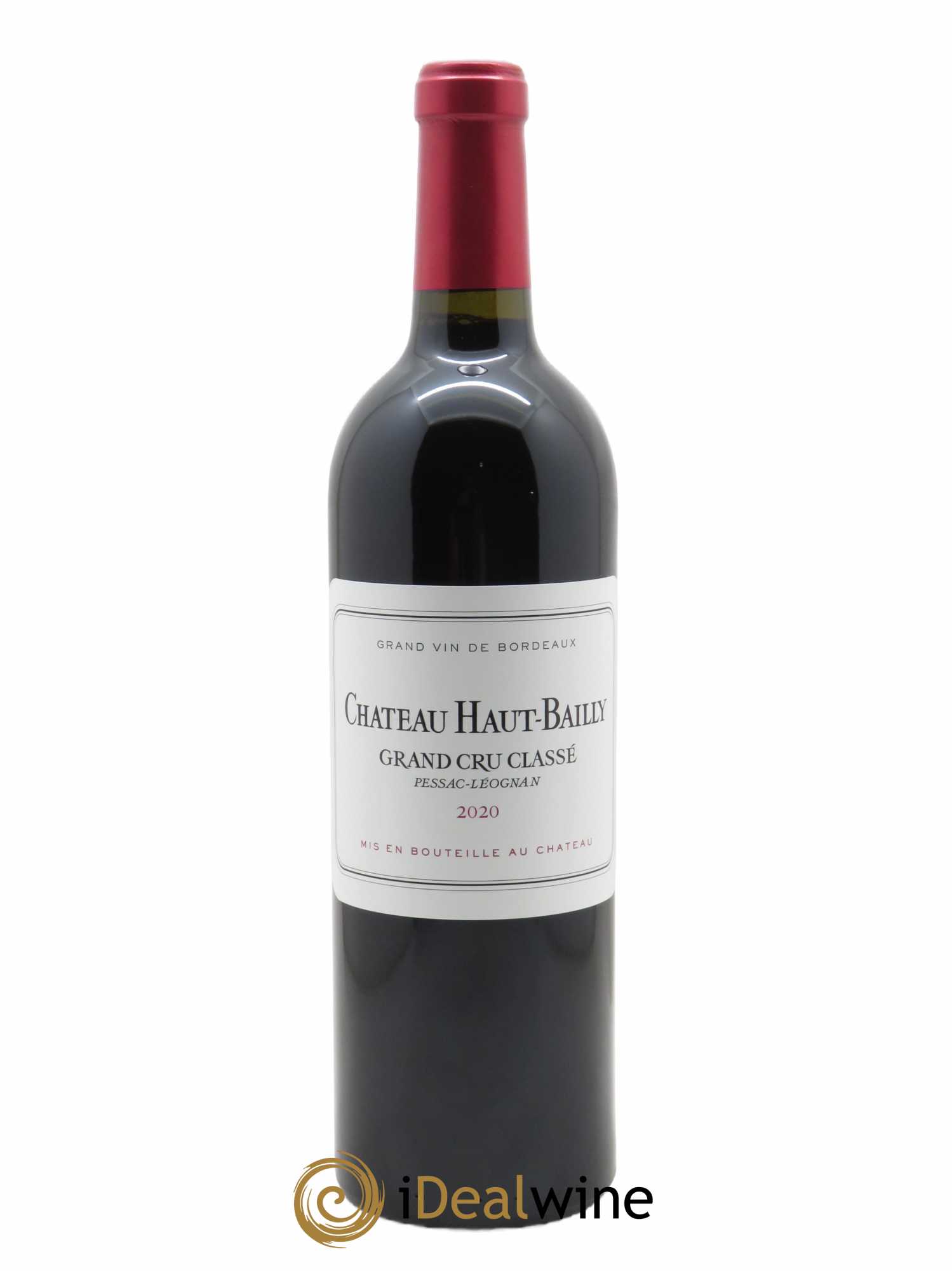 Château Haut-Bailly Cru Classé de Graves (CBO à partir de 6 BTS) 2020 - Lot de 1 Bouteille