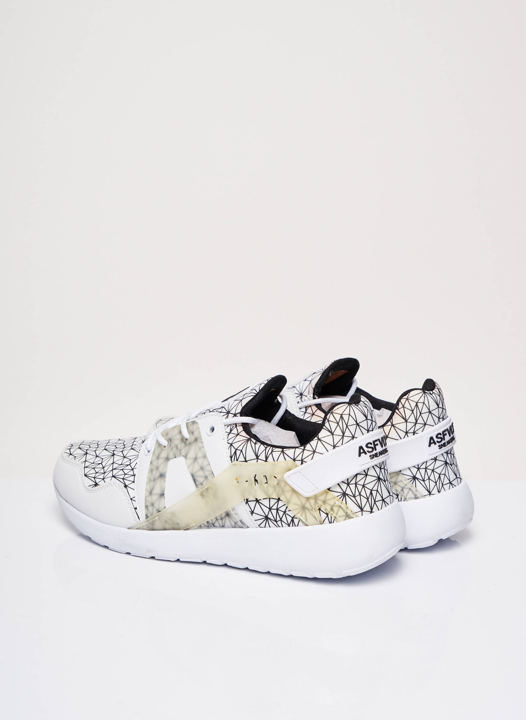 Asfvlt Baskets Femme couleur blanc