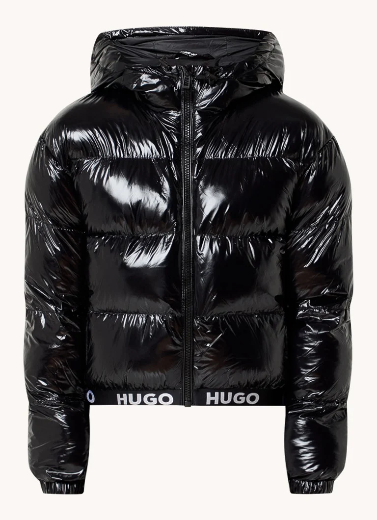 Doudoune HUGO BOSS Faryne à finition brillante et logo