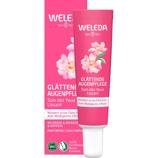 WELEDA glättende Augenpflege Wildrose & weißer Tee  12 ml  Creme