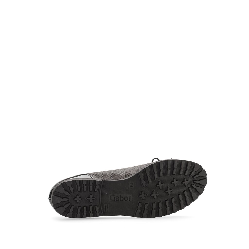 Gabor fashion Sportliche Ballerina grau
