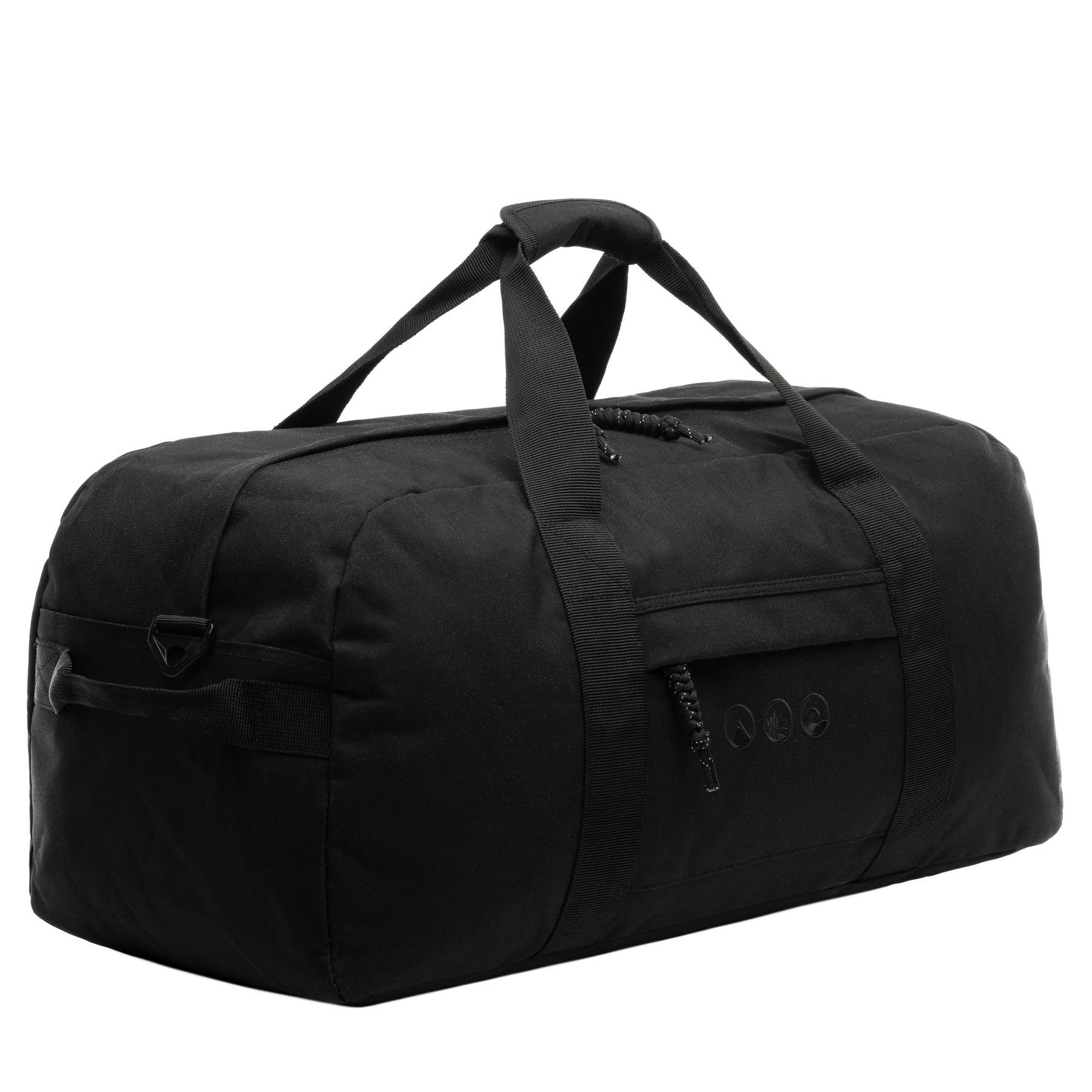 SONS OF ALOHA Reisetasche Weekender Unisex OAHU, Reisegepäck Damen & Herren, Sporttasche XL recyceltes Plastik schwarz