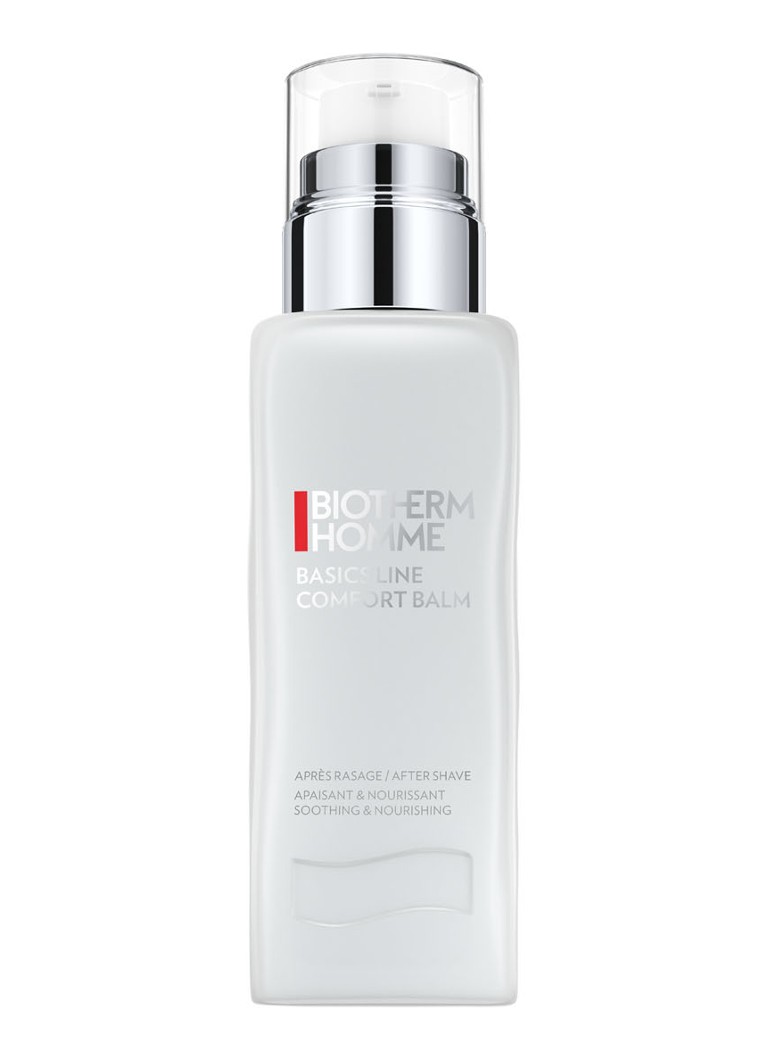 Balsam aftershave ultra-confortabil din gama Biotherm Homme Basics.