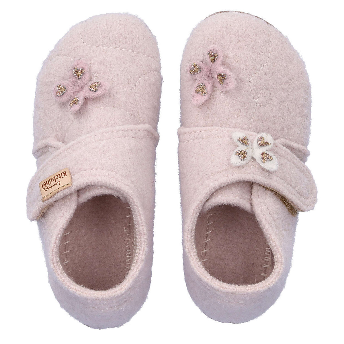 Babyklett mit Schmetterling Oat Milk Ballerinas