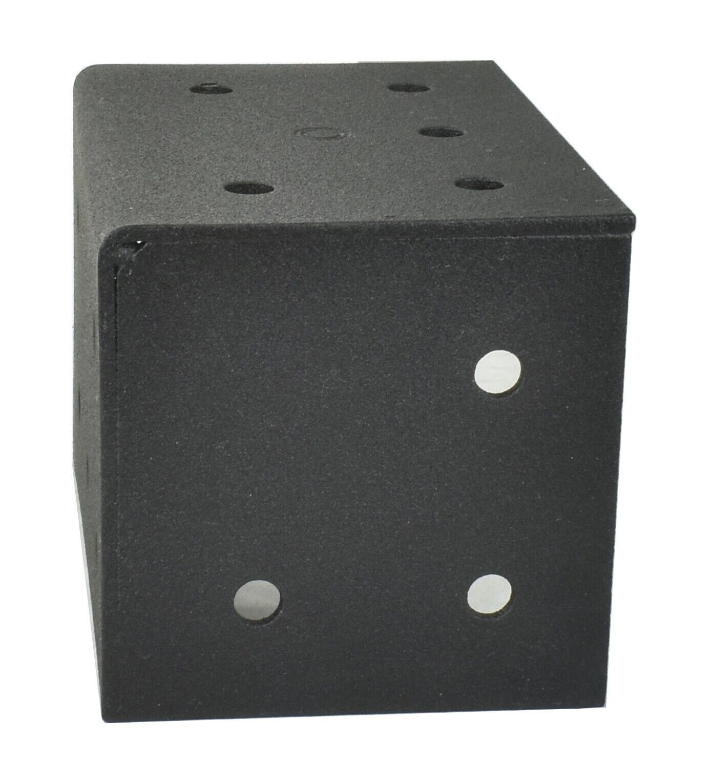 Prima-Online Möbelbeschlag Bettwinkel 70x70x104 mm Schwarz Bettverbinder Winkelbeschlag (1 St)