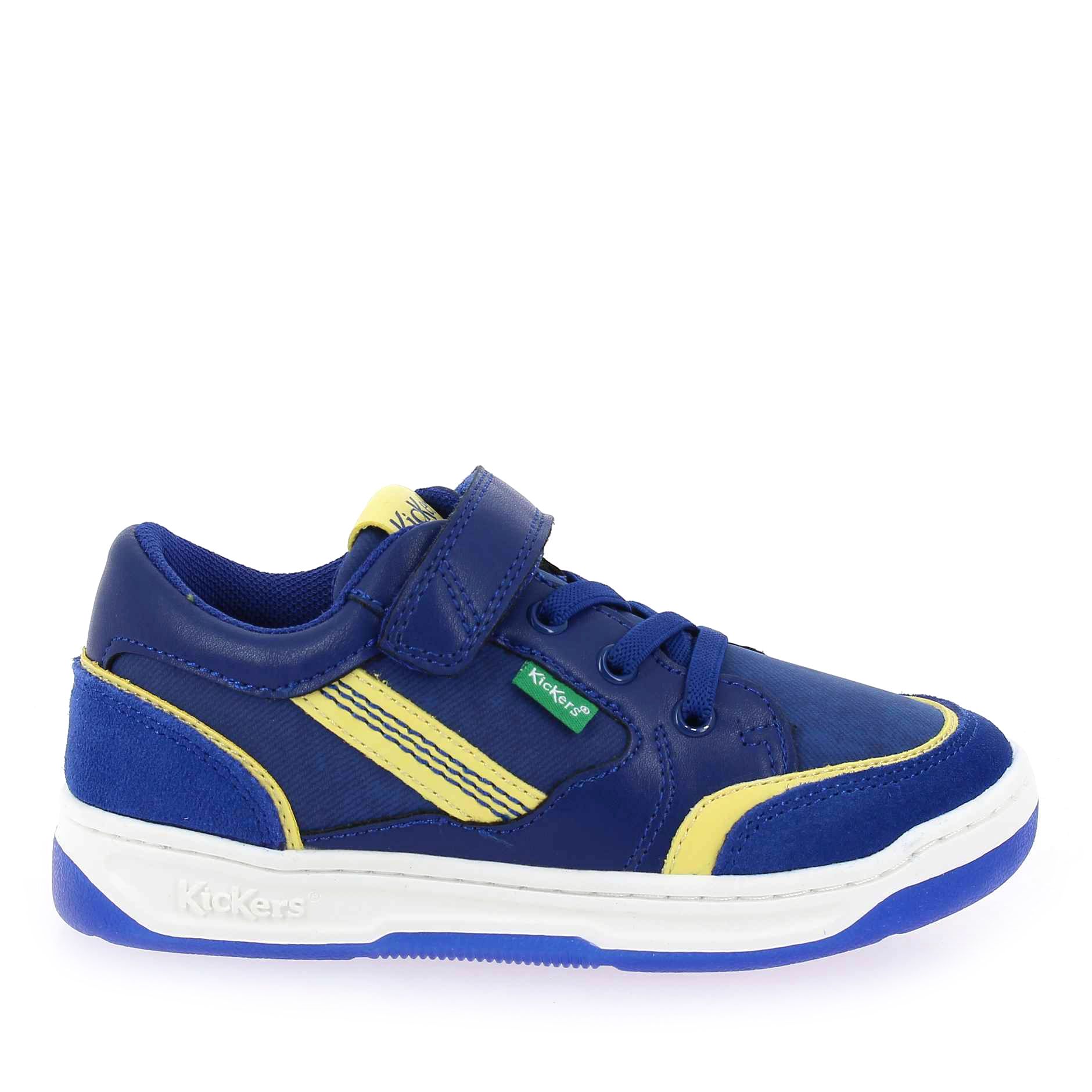 Kickers  KOUIC - Bleu Jaune