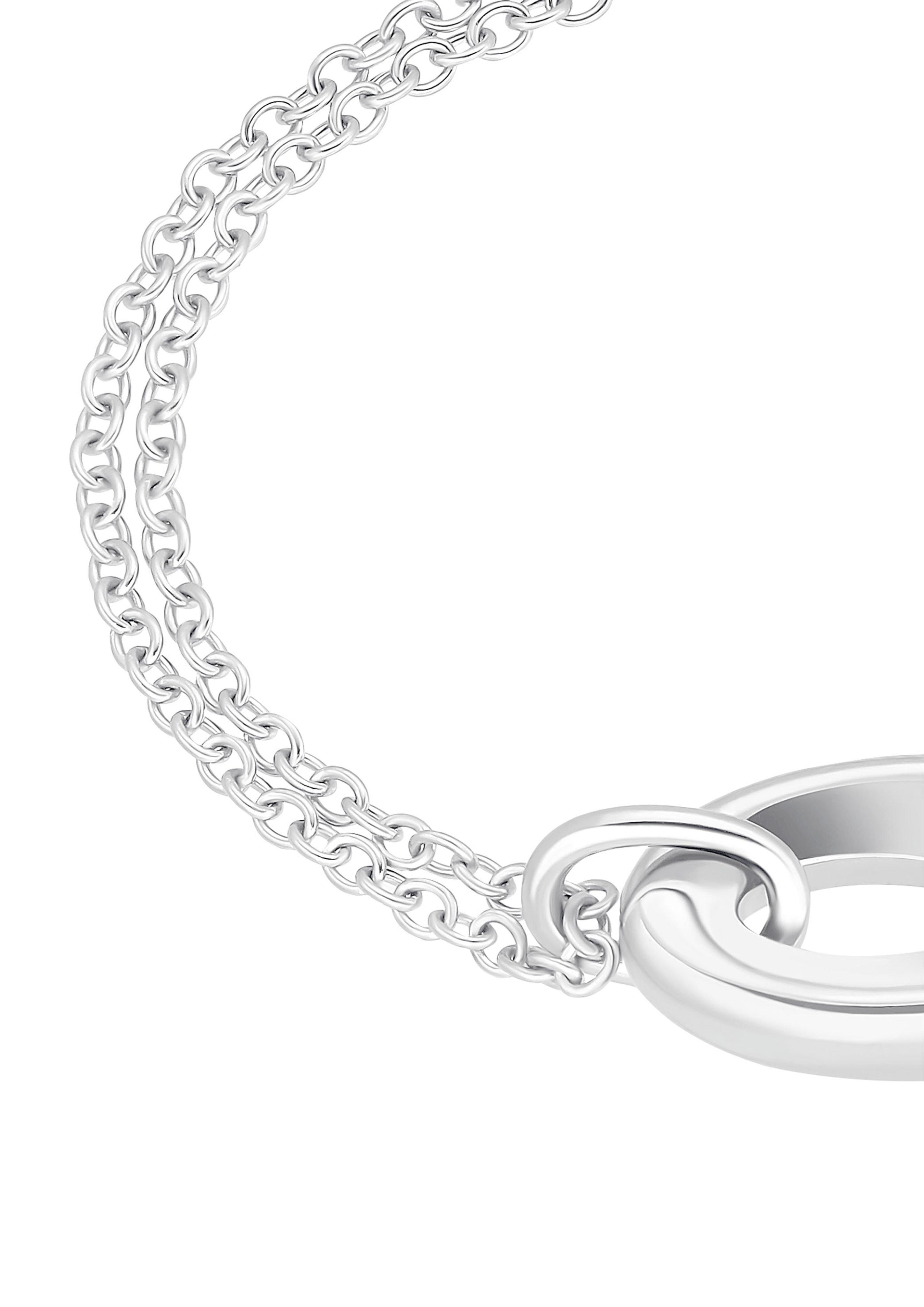 Edelstahl-Armband mit Anhänger  6007213-92B0