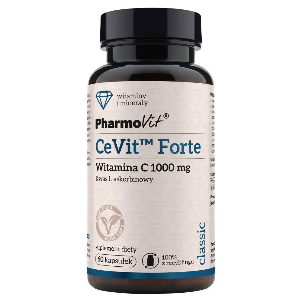 Κάψουλες PharmoVit Classic CeVit Forte Βιταμίνη C 1000 mg