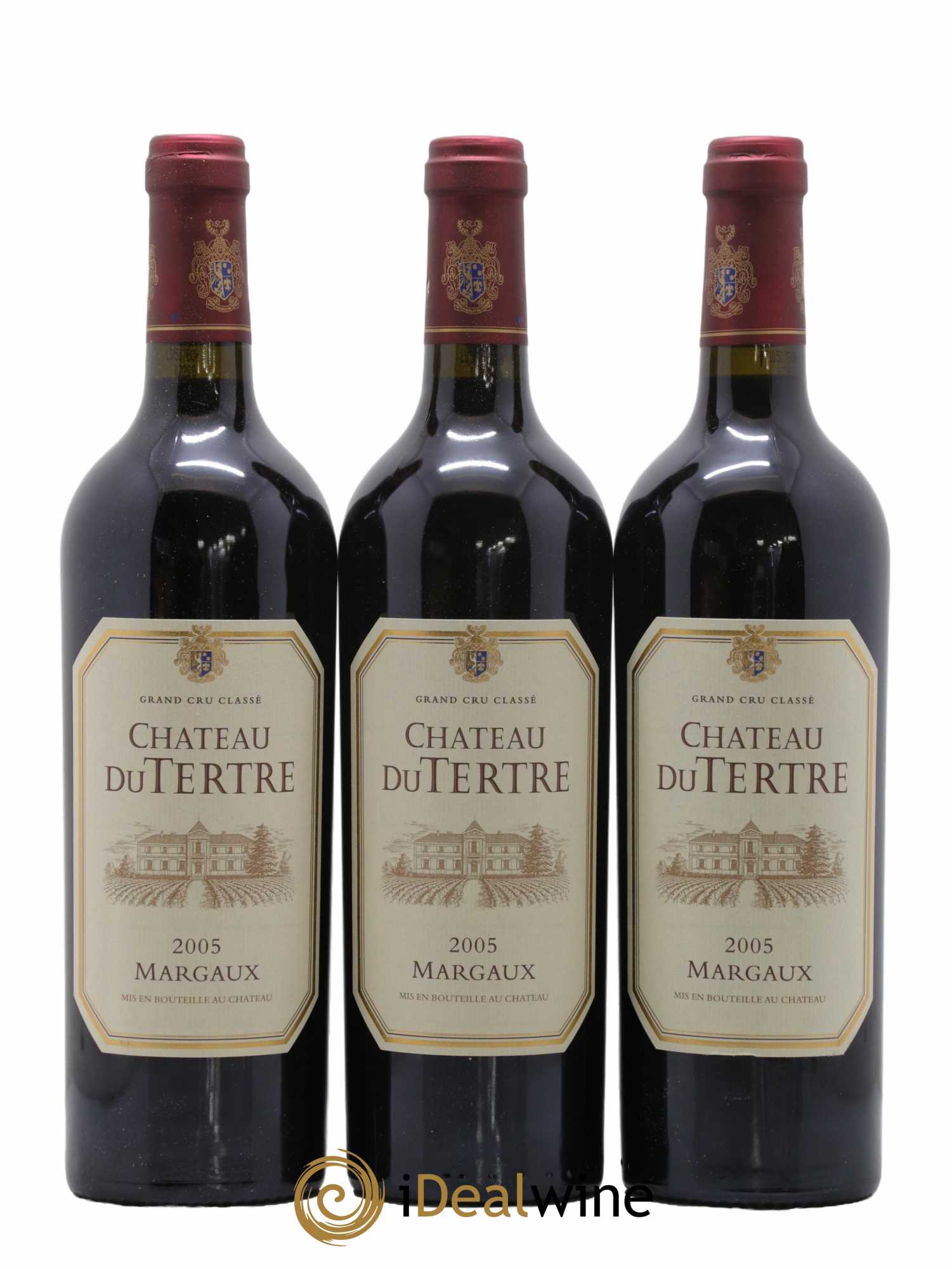 Château du Tertre 5ème Grand Cru Classé  2005 - Lot de 12 Bouteilles