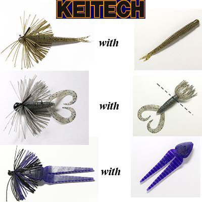 Guminis masalas Keitech Guard Spin Jig 3.5g