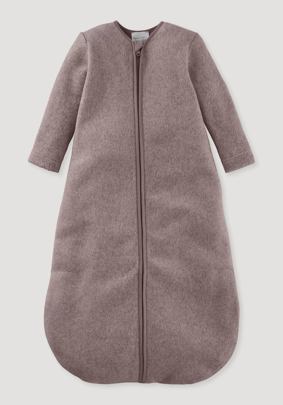 Fleece-Schlafsack aus reiner Bio-Baumwolle