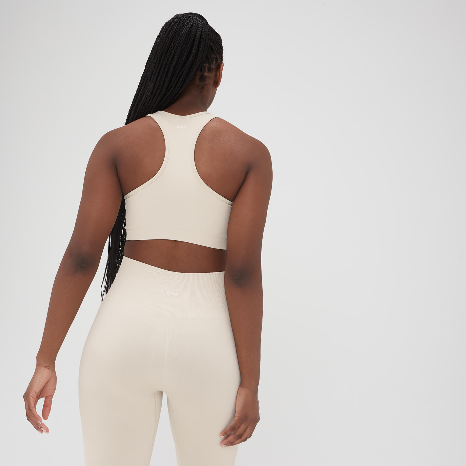 Brassière sans coutures délavée MP pour femmes – Écru