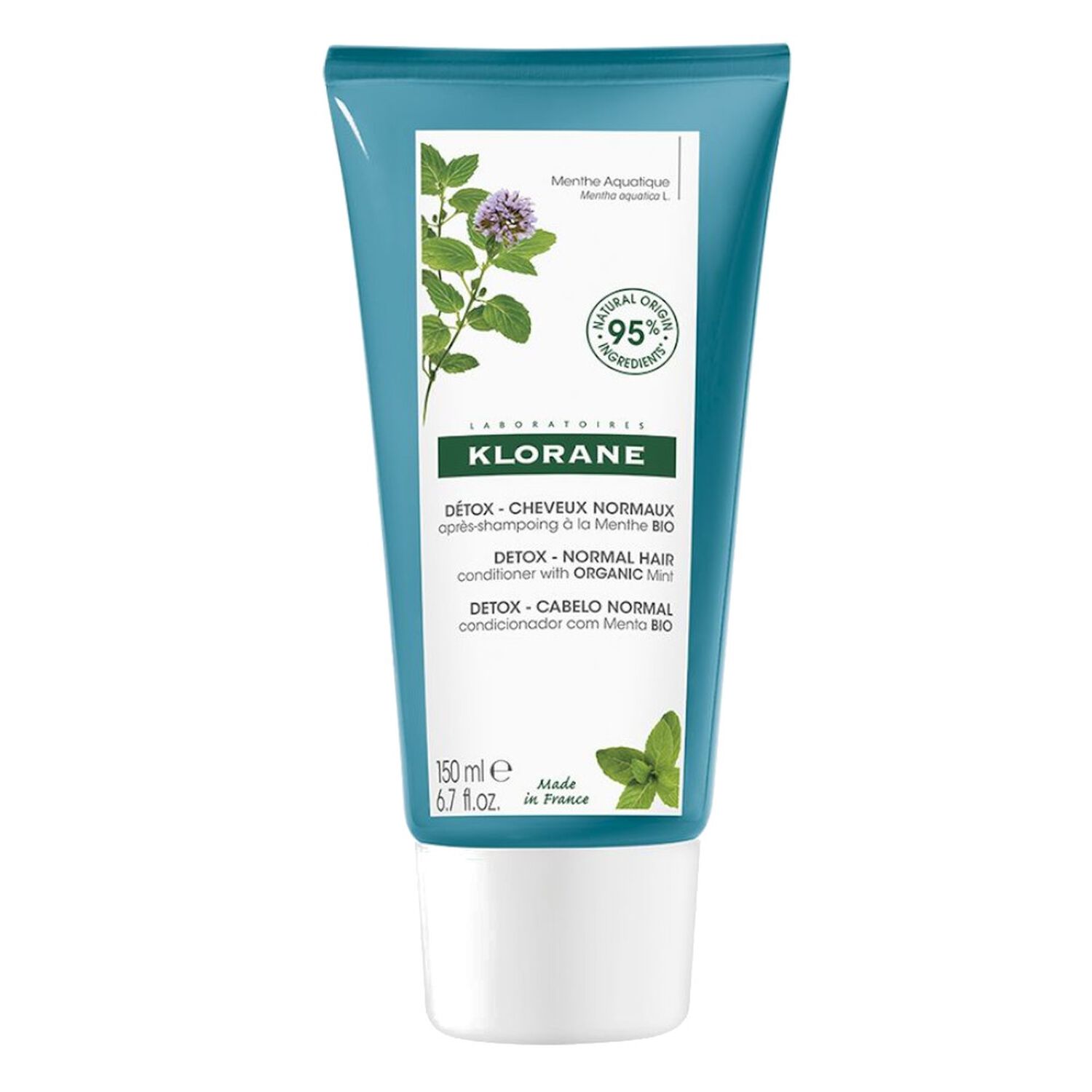 Klorane Après-Shampoing Baume Menthe Aquatique 150ml