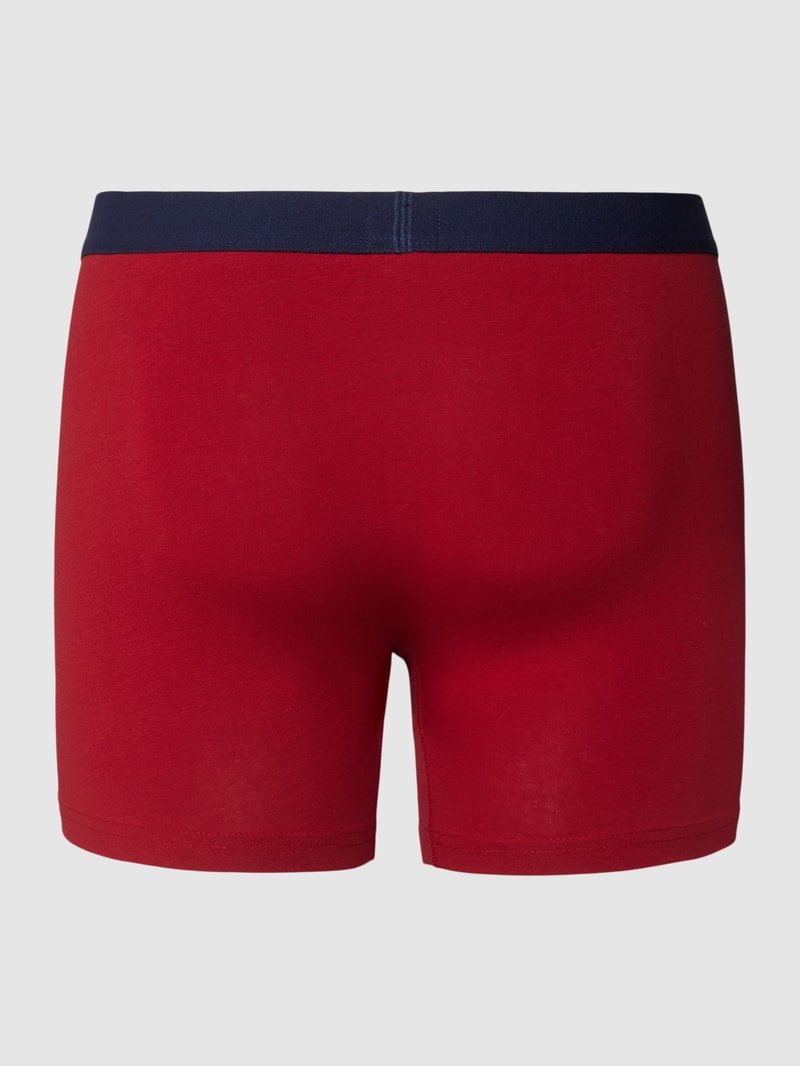 Trunks mit Label-Detail im 2er-Pack Modell 'XMAS' in rot
