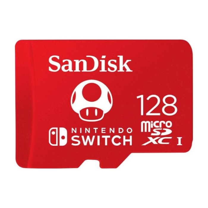 Carte microSD SANDISK 128 Go pour Nintendo
