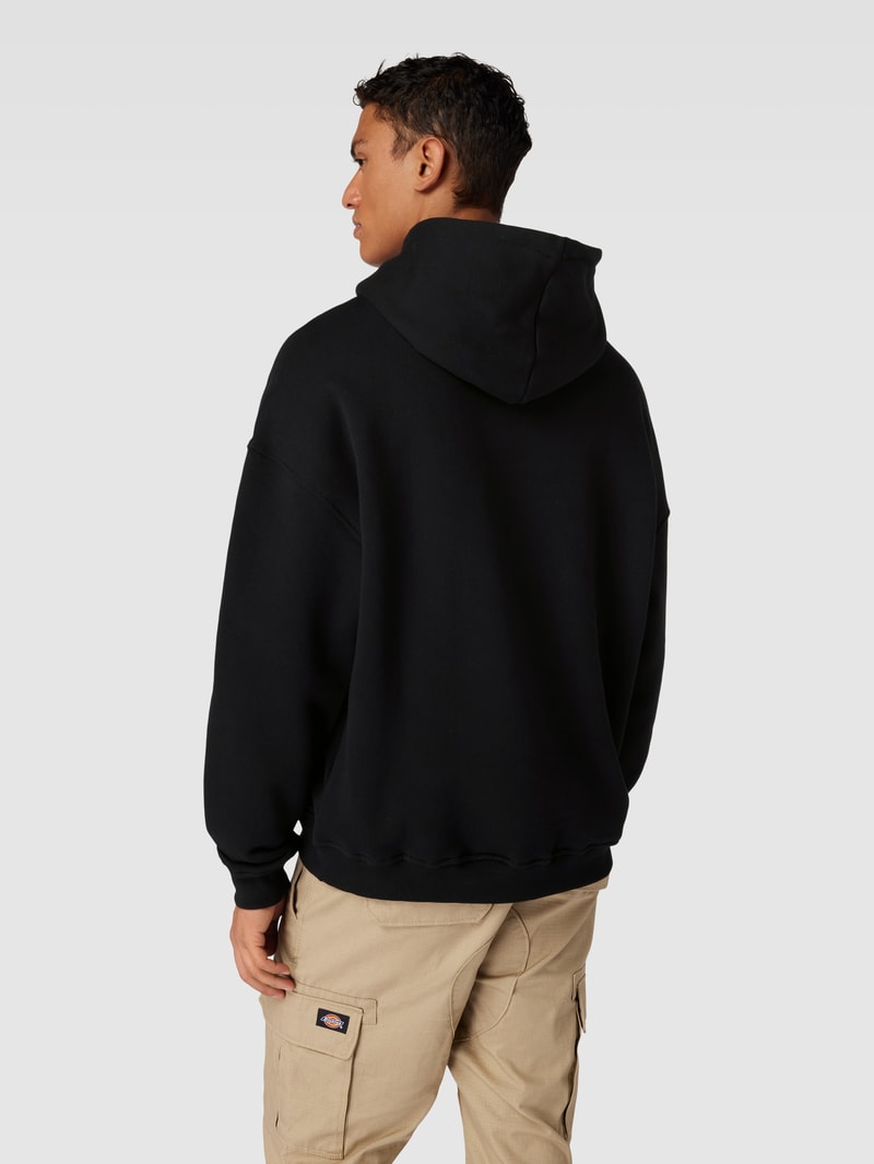 Hoodie mit Motiv-Print Modell 'Perseus' in schwarz