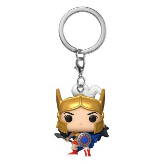 DC Comics Pocket POP! Vinyl Schlüsselanhänger 4 cm WW 80th - WW (Challenge Of The Gods)