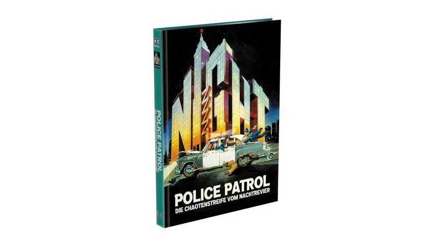 POLICE PATROL - Die Chaotenstreife vom Nachtrevier - 2-Disc Mediabook Cover B (Blu-ray + DVD) Limited 250 Edition - Uncut