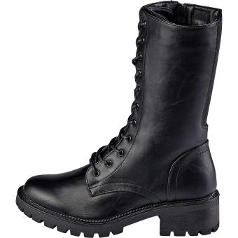 Charmosa Schnürstiefel in schwarz