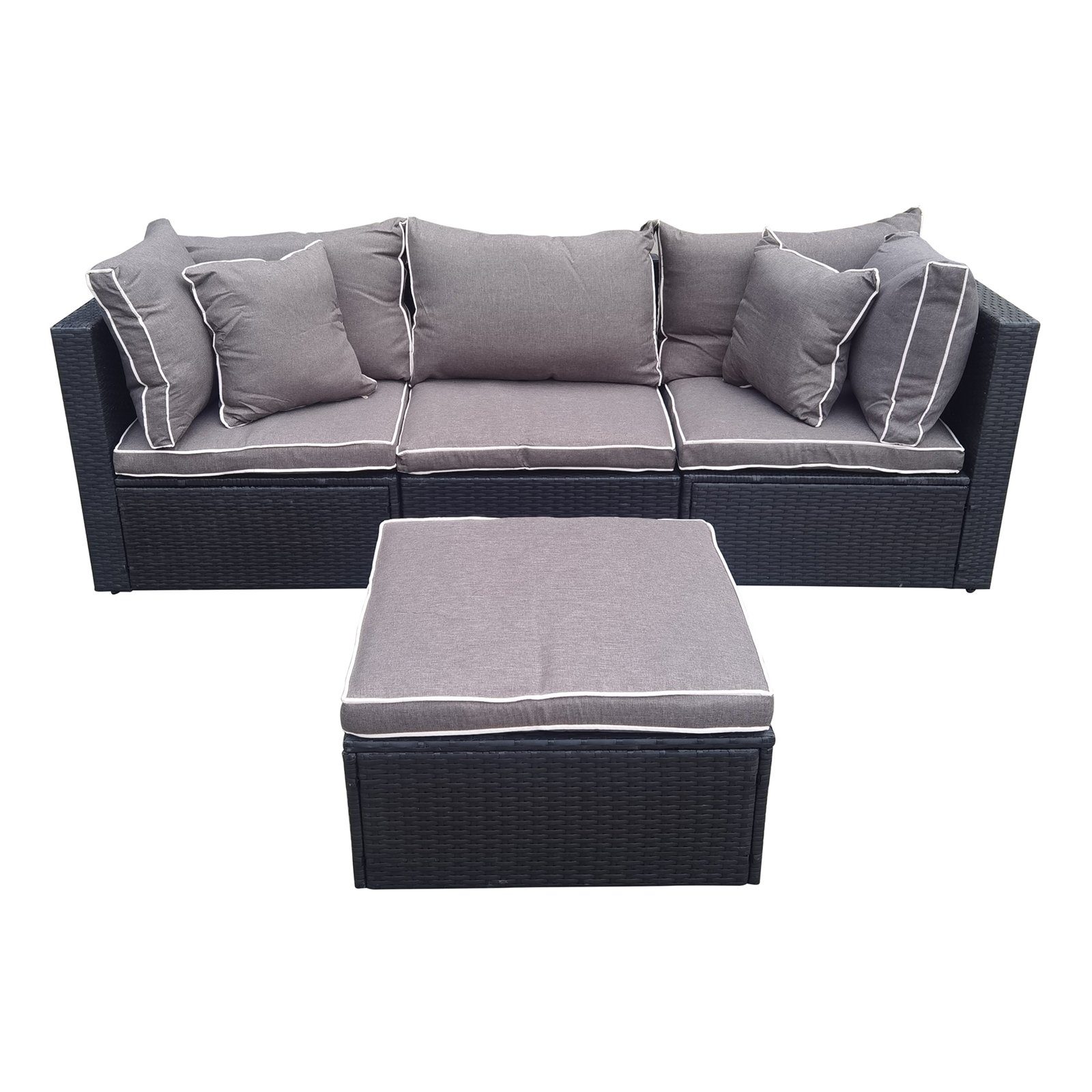 HTI-Living Balkonset Terrassenmöbel Cariati, (Set, 2-tlg), Loungegarnitur mit Kissen