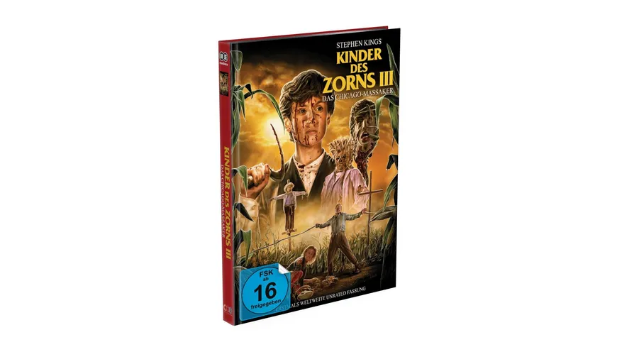 Stephen King's KINDER DES ZORNS 3 – Das Chicago Massaker - 2-Disc Mediabook Cover A (Blu-ray + DVD) Limited Edition - Unrated