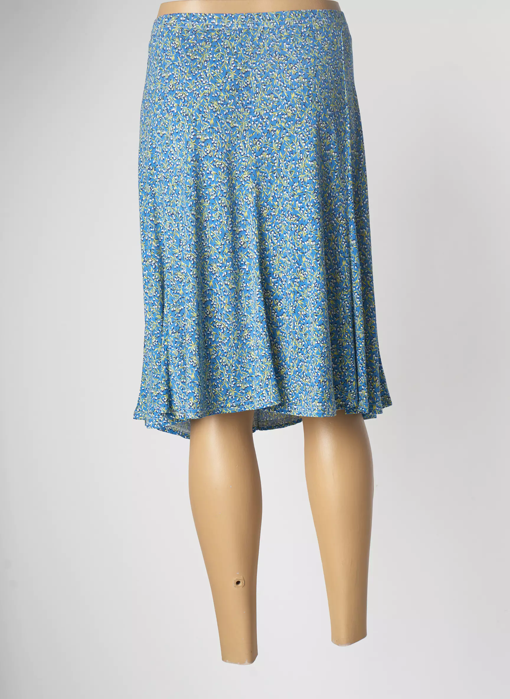 Renatto Bene Jupes Mi Longues Femme couleur bleu