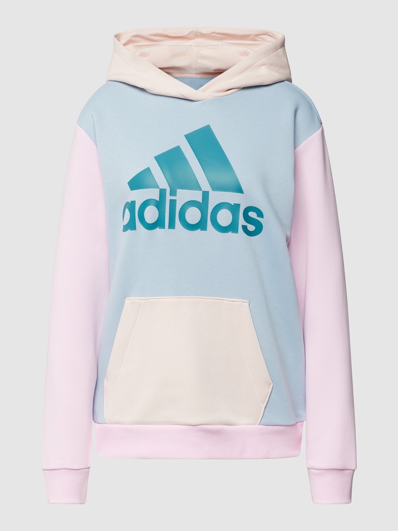 Hoodie mit Label-Stitching Modell 'CRO' in pastellgelb