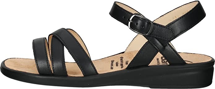 GANTER Klassische Sandalen schwarz