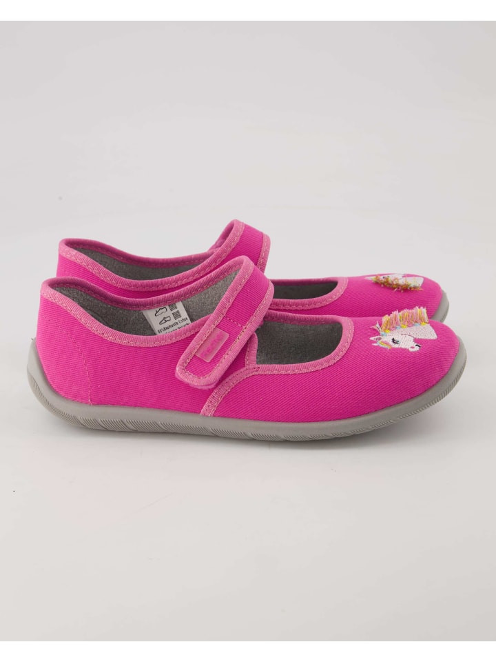 Fischer Hausschuhe in Rosa günstig kaufen