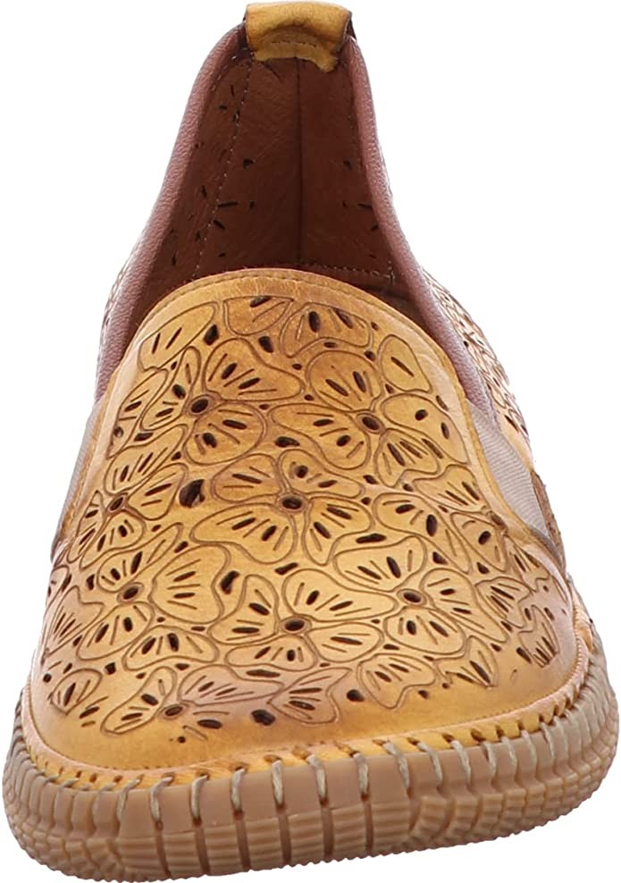 GEMINI Klassische Slipper gelb ocker