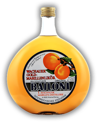 Bailoni Marillenlikör 1,0 Liter Bailoni Marillenlikör 1,0 Liter Das Synonym für Marillenlikör weltweit. 1	 Liter - Vol 30%