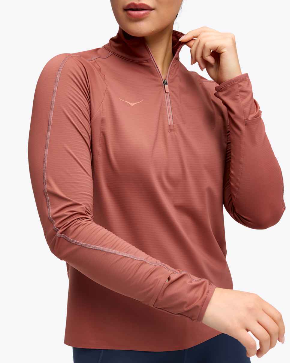 GlideTech Quarter Zip Rouge