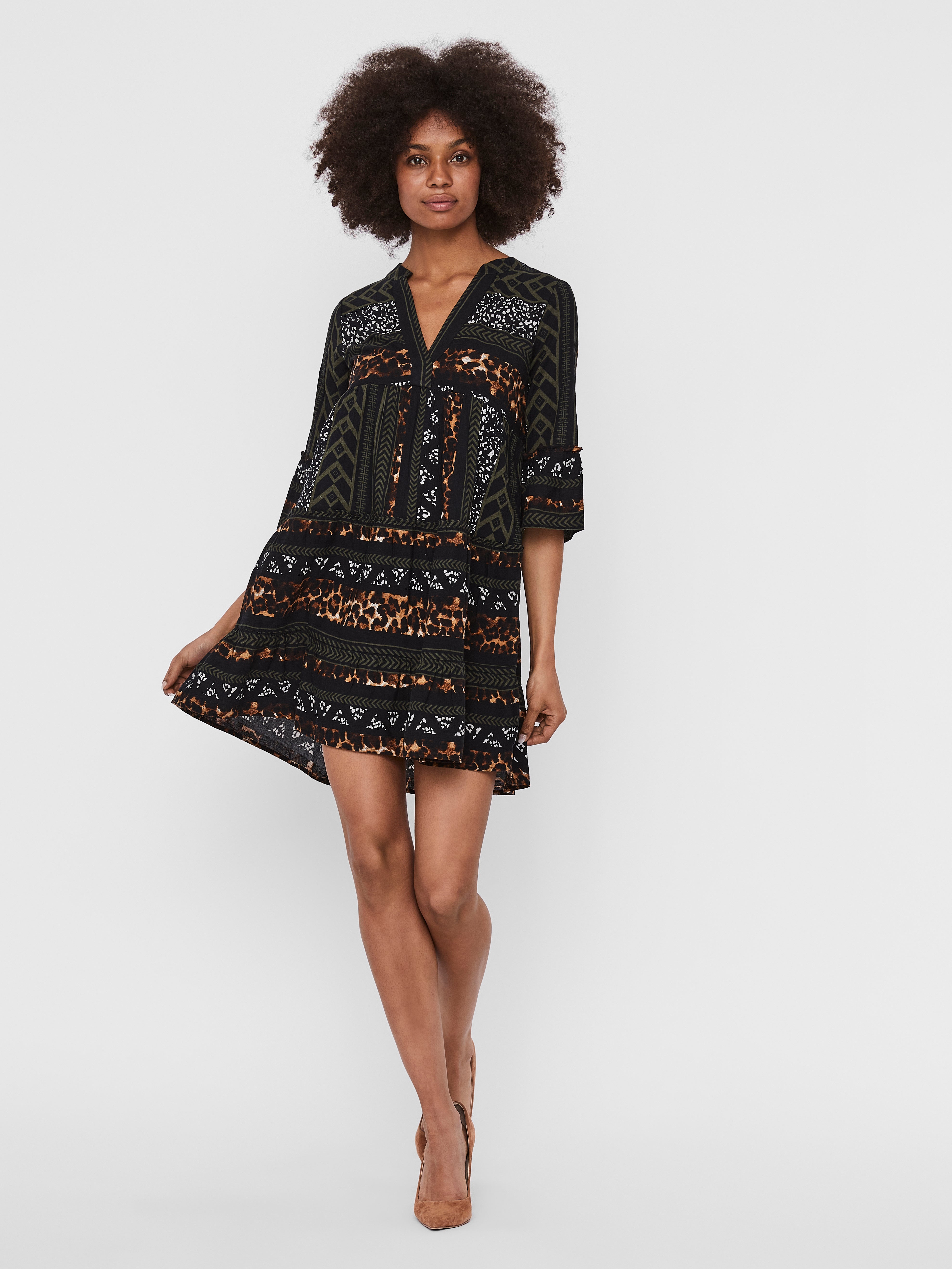 VMDICTHE Midikleid