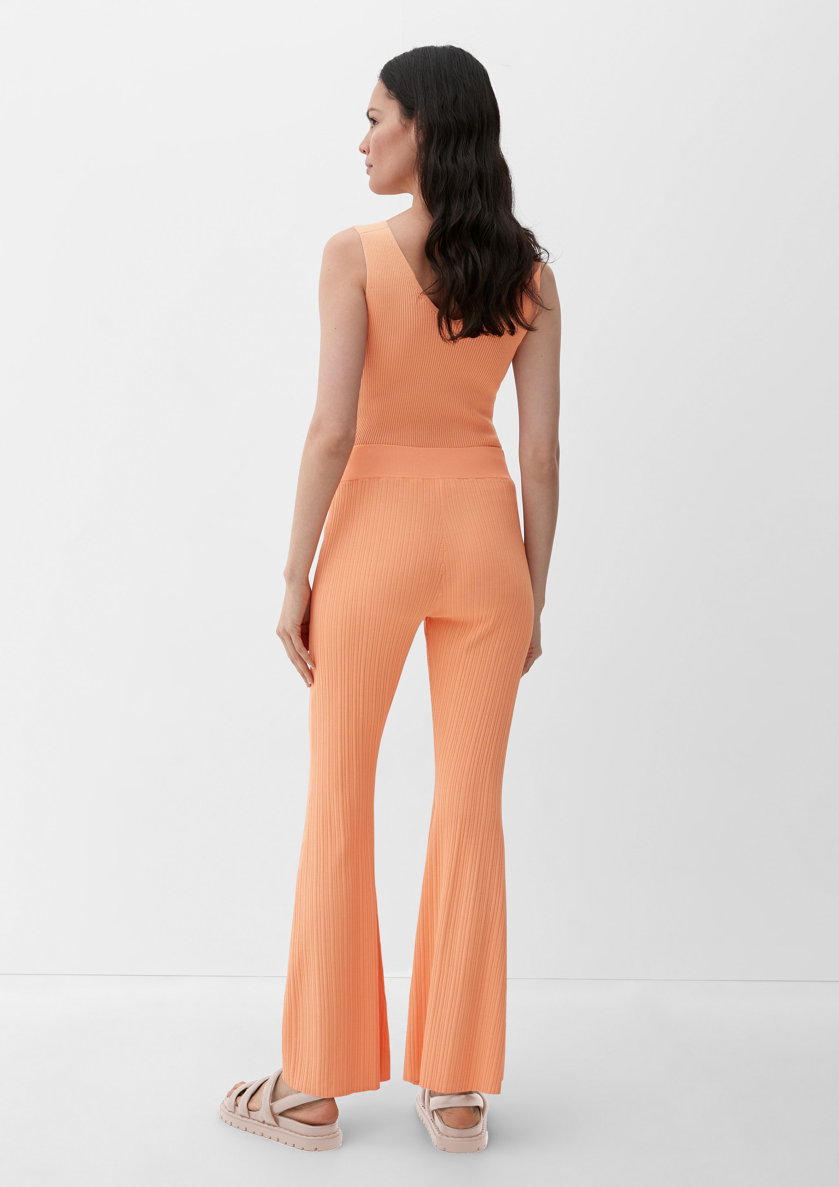 Flared Leg-Hose mit Schlitz  2131273-2115