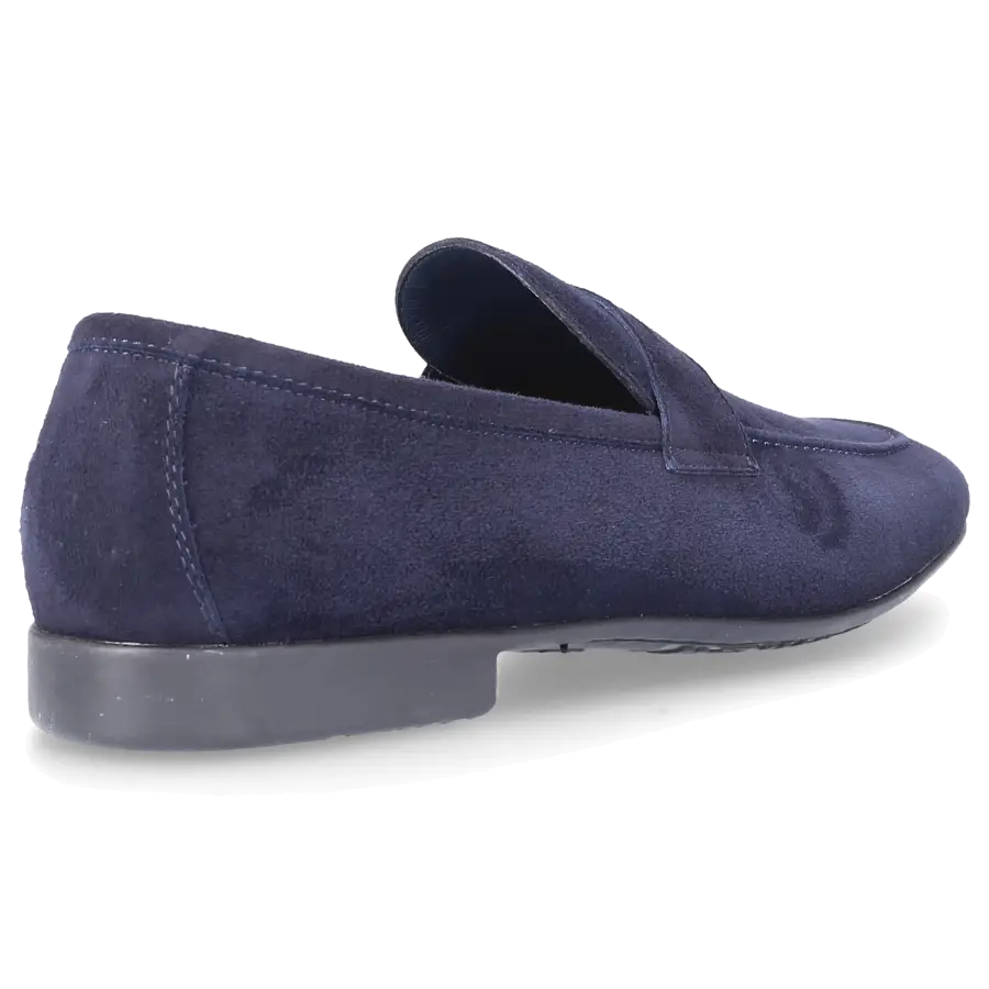Moreschi - Loafer 042173 Veloursleder - blau