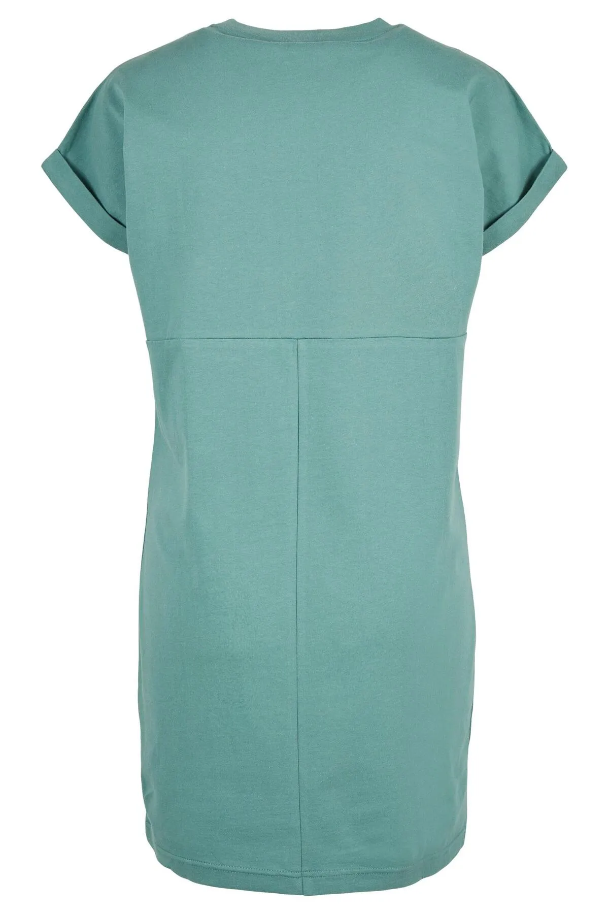 Urban Classics  Damen Damen-T-Shirt-Kleid aus Bio-Baumwolle mit Cut-On-Ärmeln