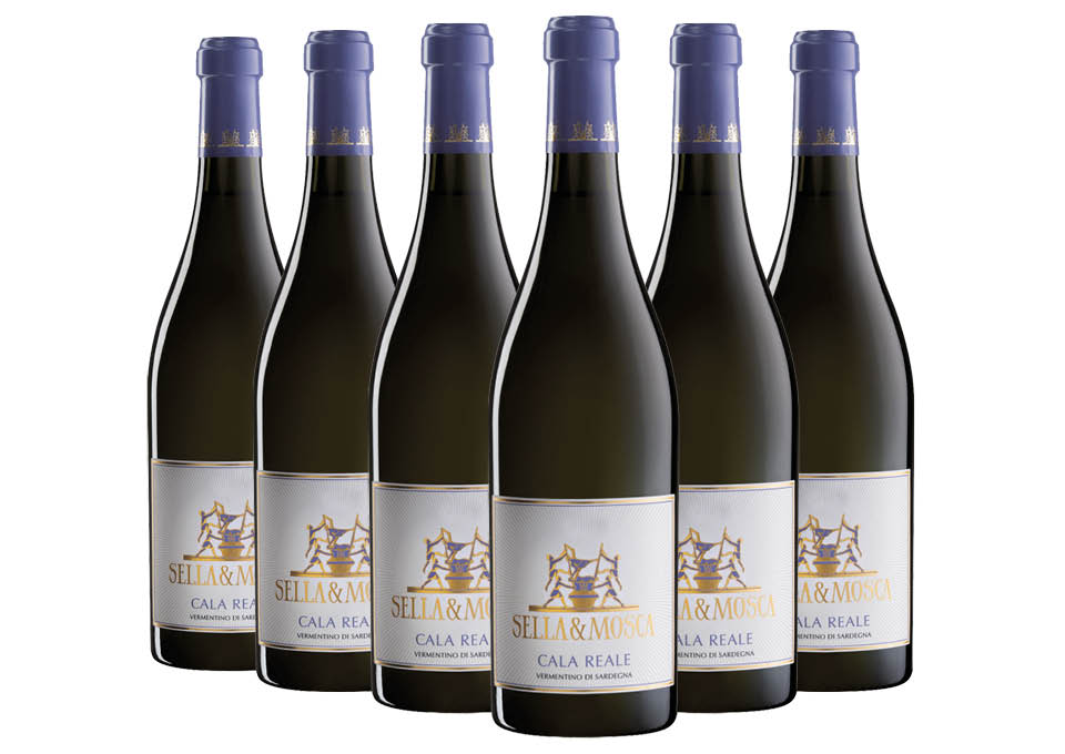Vermentino di Sardegna DOC Cala Reale 2022 Sella & Mosca 6 bouteilles de 0,75 ℓ