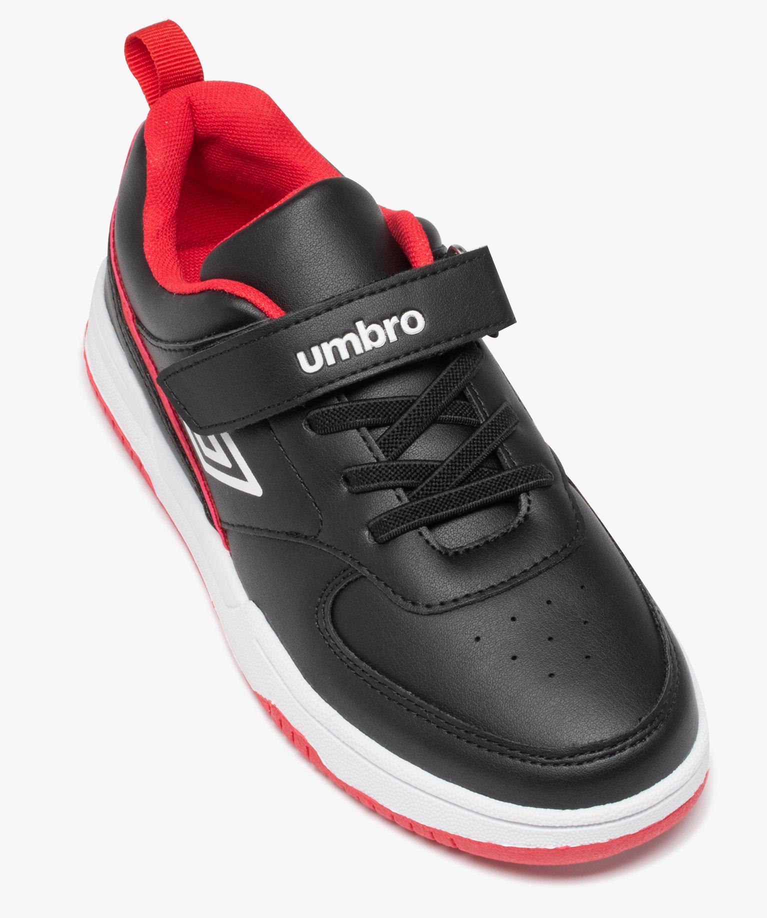 Baskets Garçon running à scratch et à lacets - Umbro noir | GEMO
