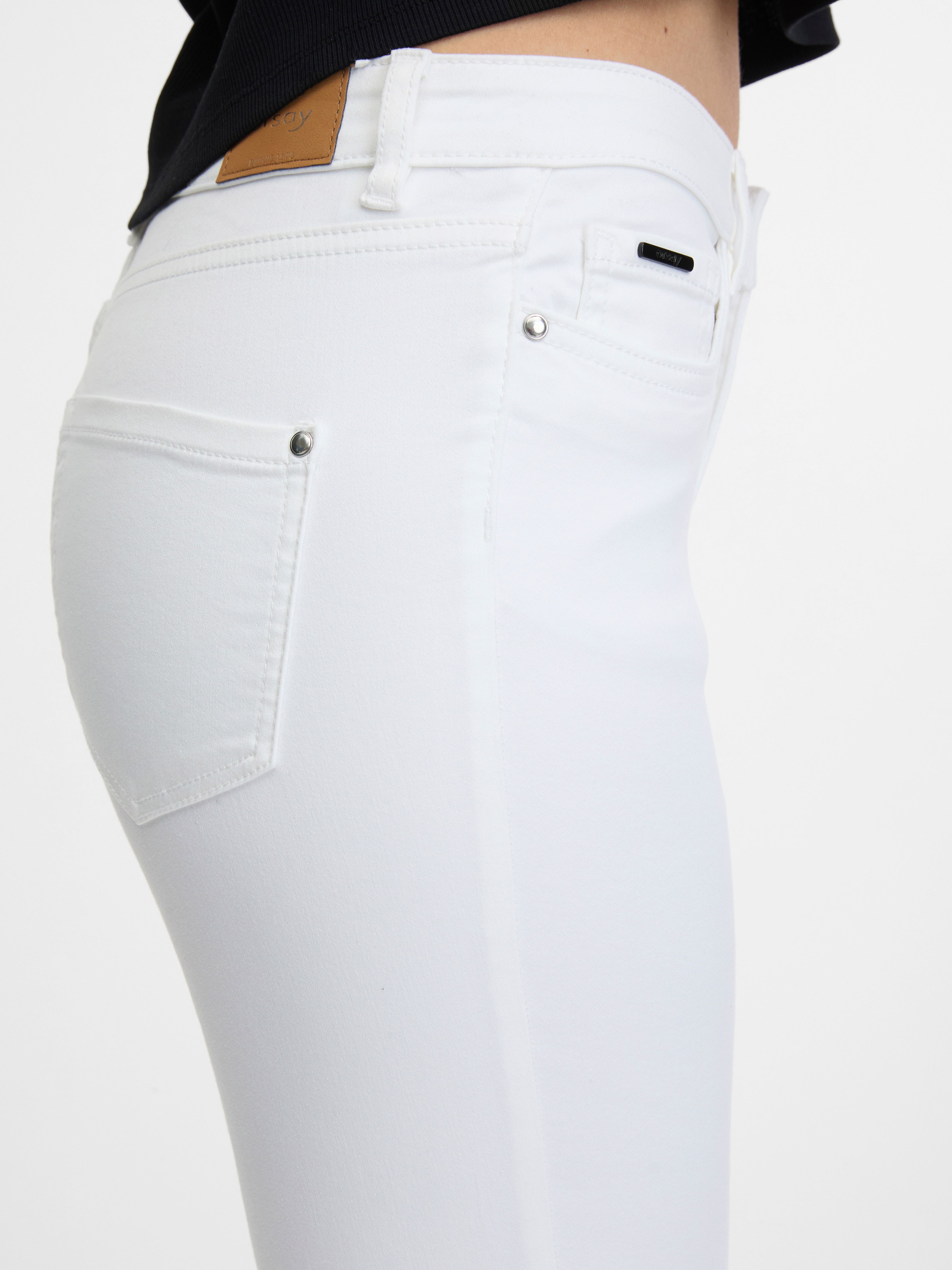 Weiße Damenjeans Skinny Fit ORSAY