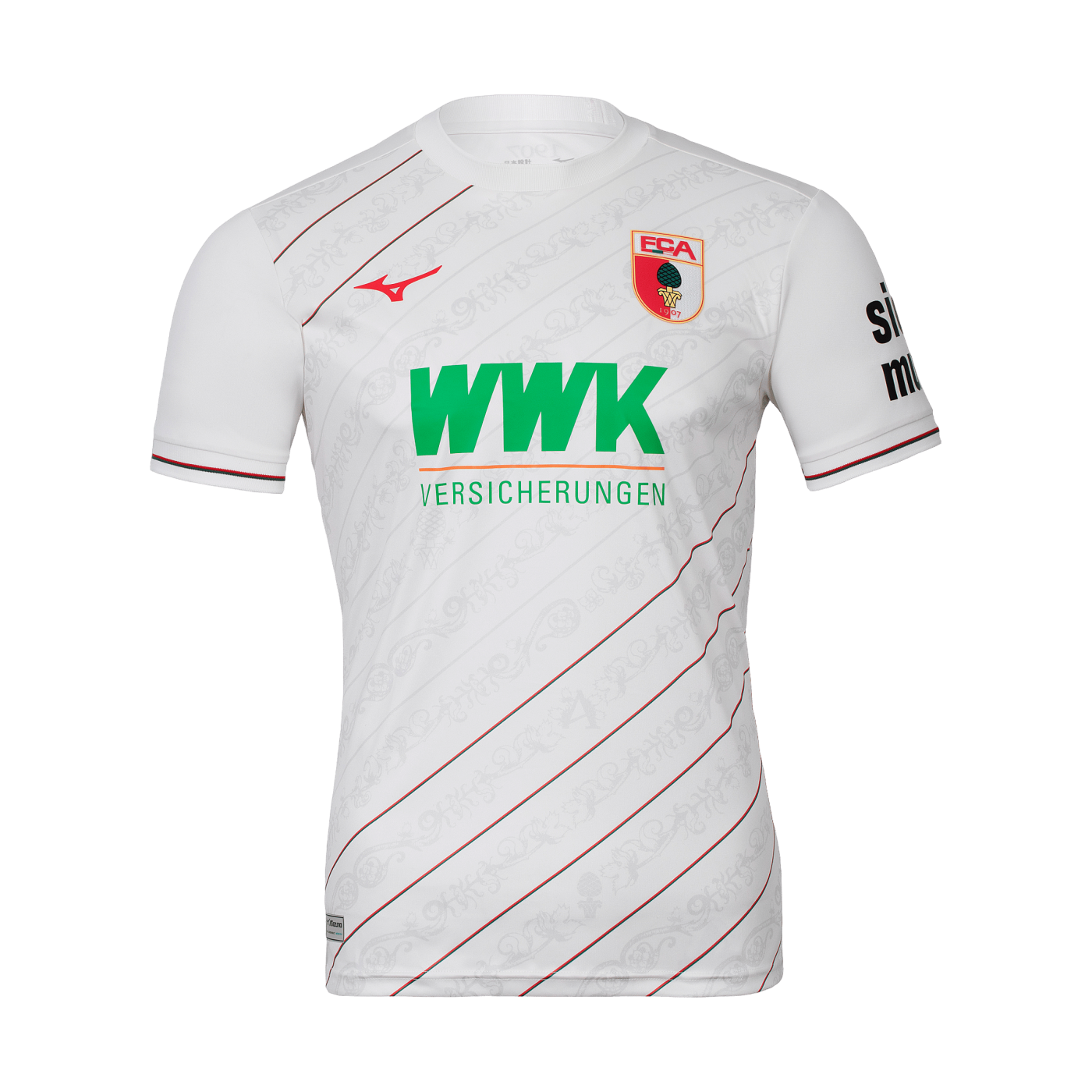 Mizuno FC Augsburg Trikot Home 2024/2025 Weiss F07