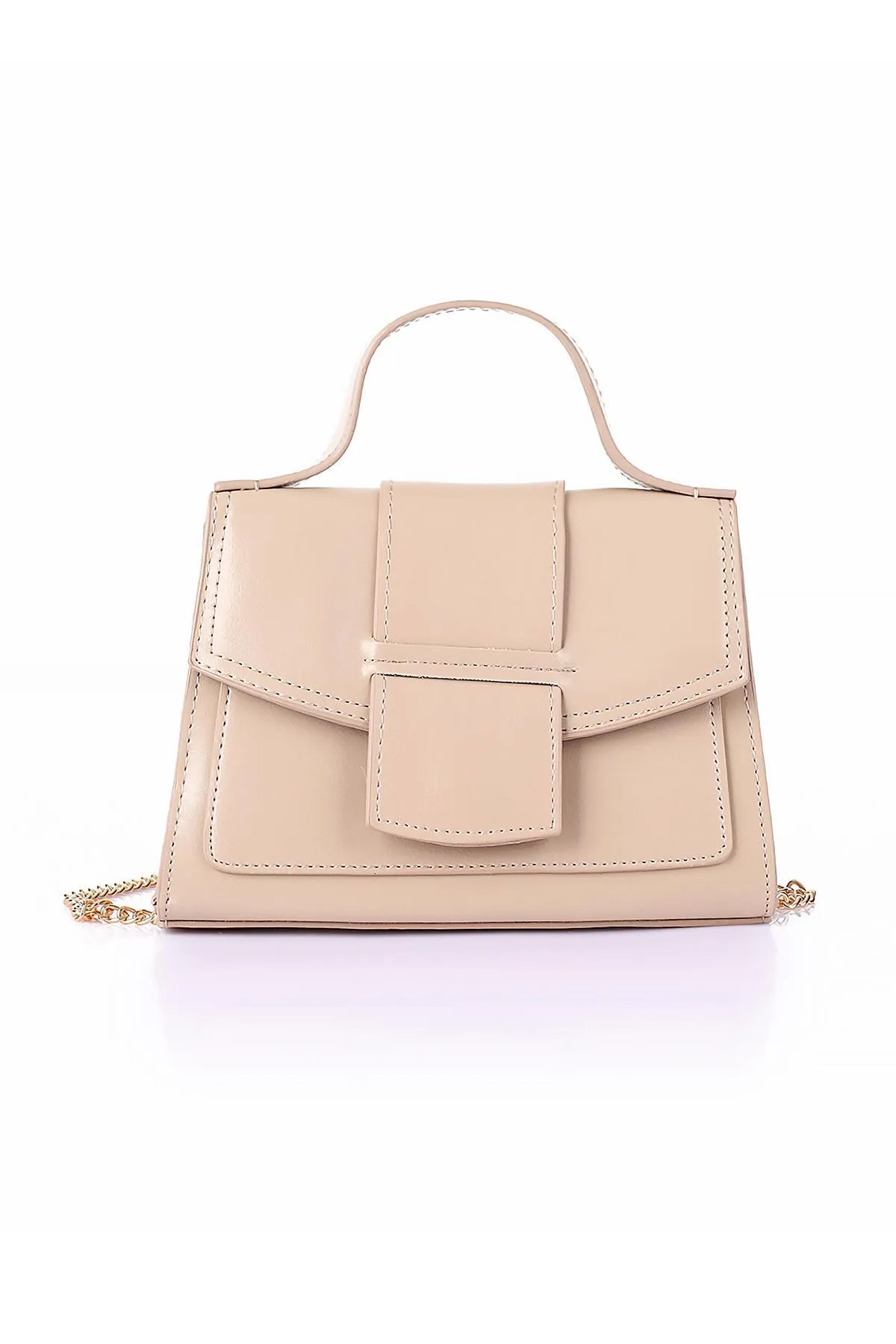 Getcho  Martina Damen-Handtasche und Umhängetasche mit Kettenriemen