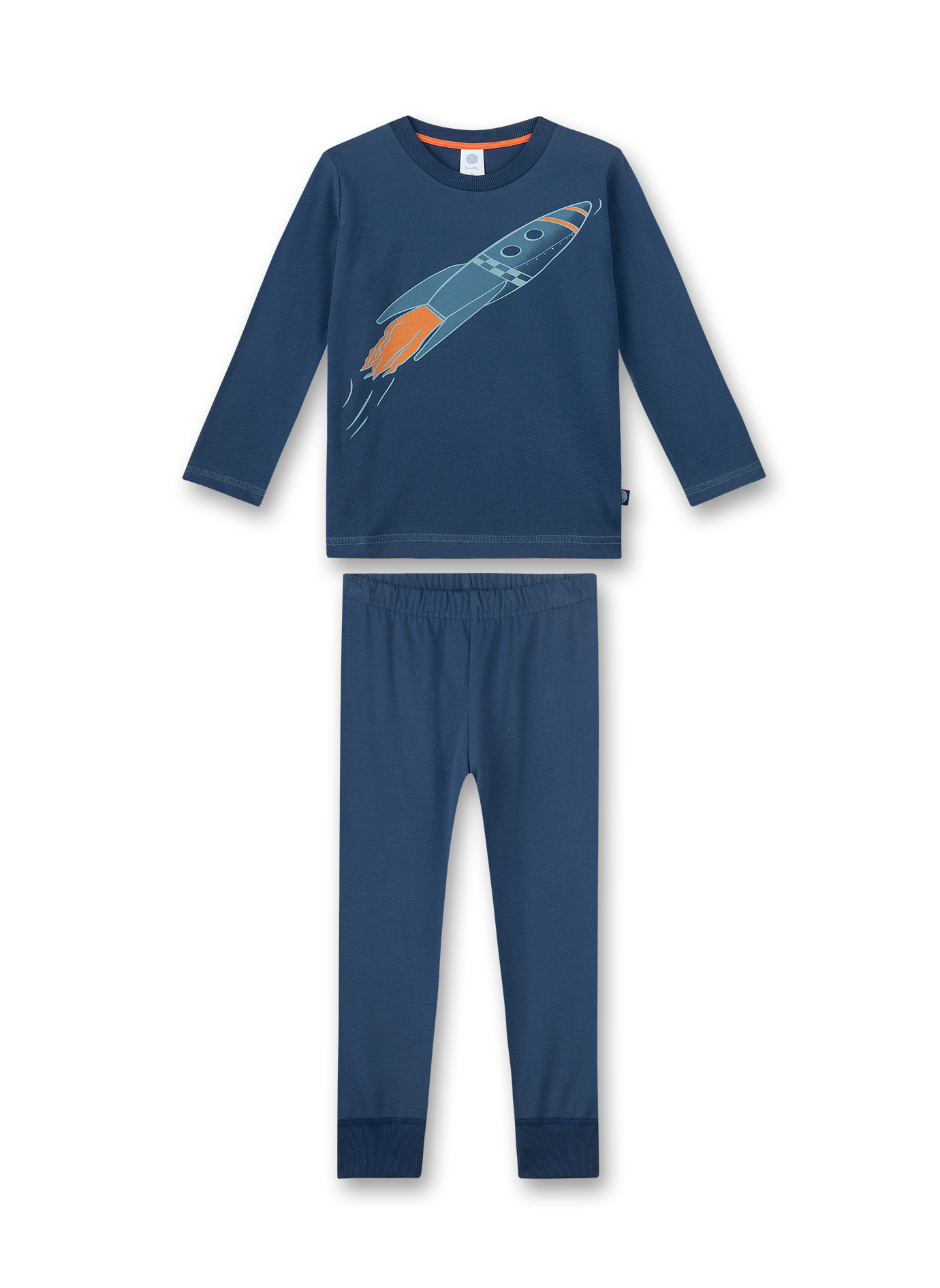 Jungen-Schlafanzug lang Blau