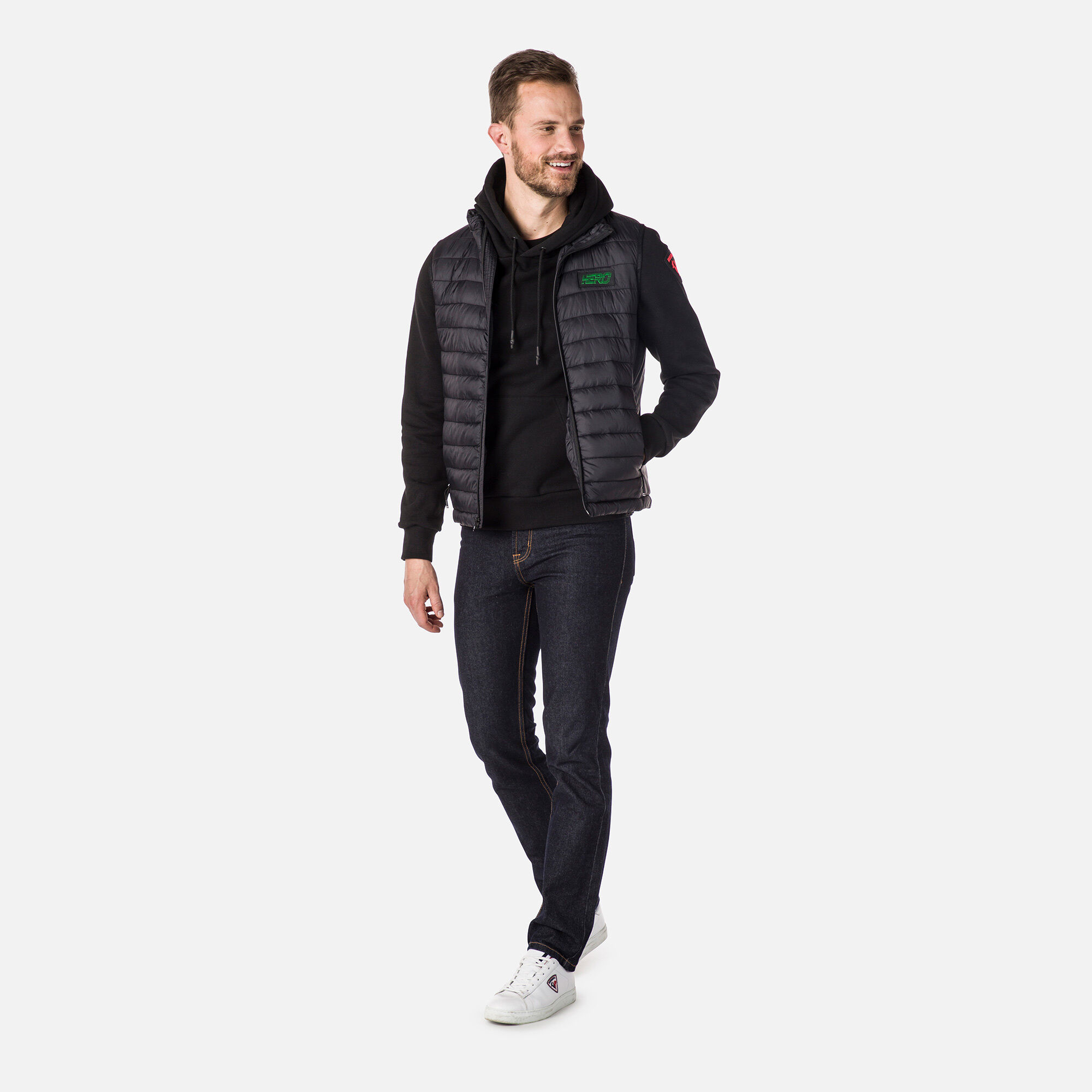Doudoune sans manche Hero Logo Homme