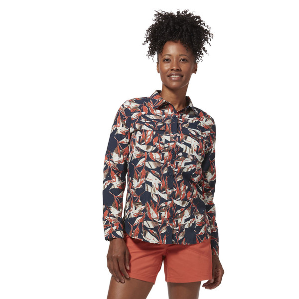 BUG BARRIER EXPEDITION II L/S PRINT Damen - Mückenabweisende Kleidung