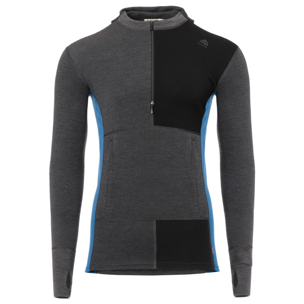Aclima - Warmwool Hood Sweater Net - Merinopullover