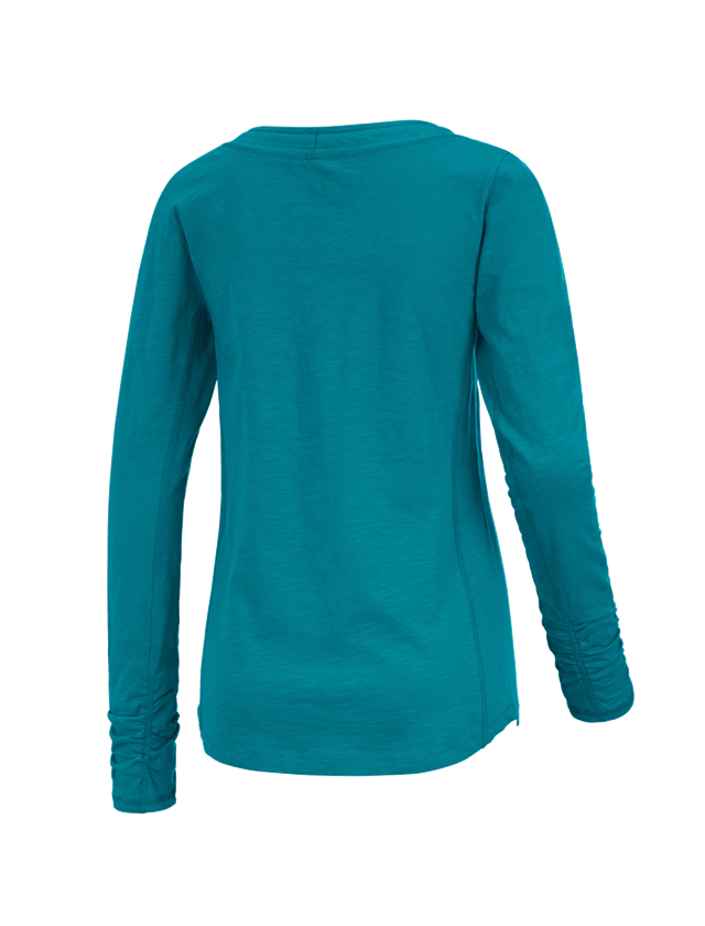 e.s. Longsleeve cotton slub, Damen