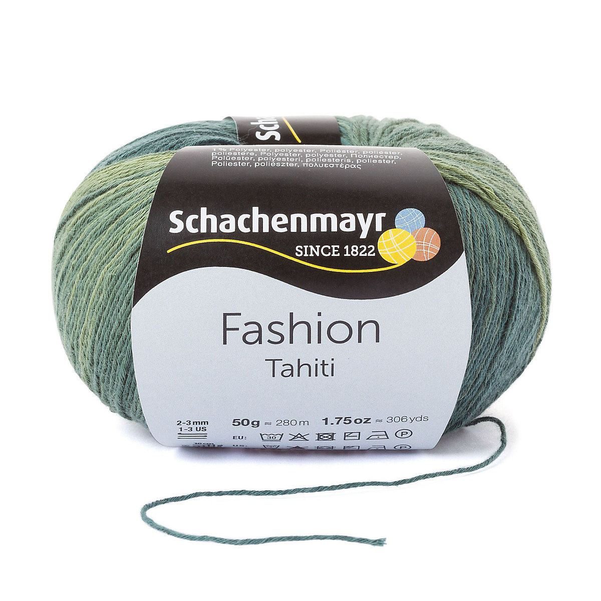 Handstrickgarne Tahiti, 50g Jungle