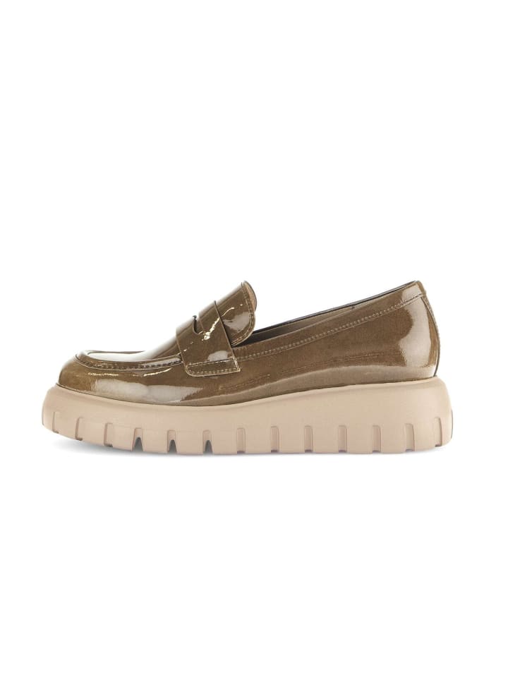 Gabor Fashion Loafer in braun günstig kaufen