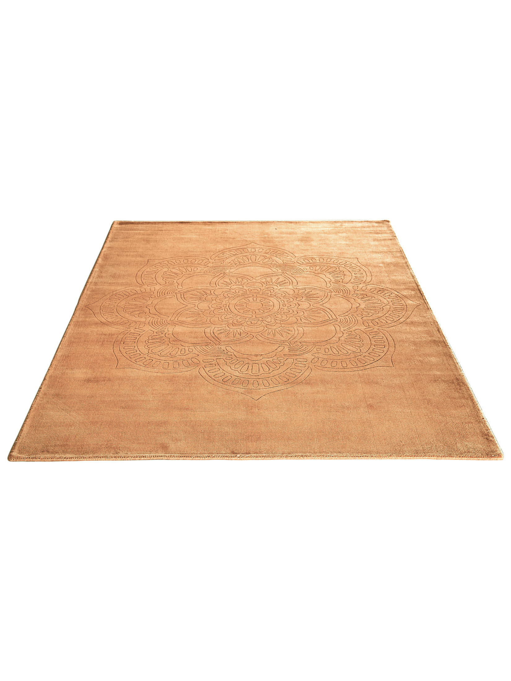 Sestino Uni-Teppich, Copper