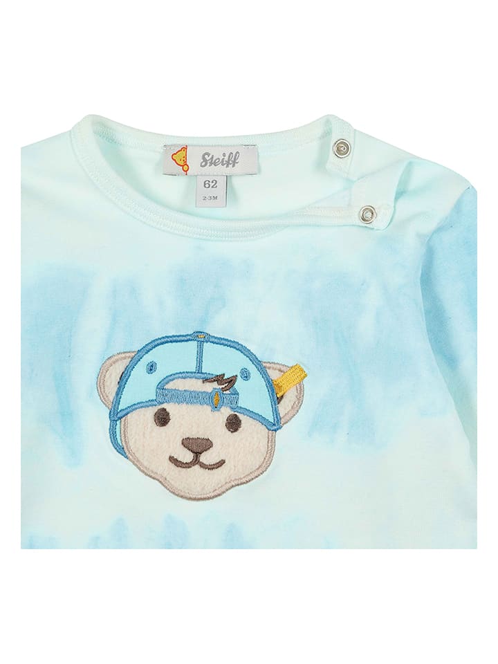 Steiff Longsleeve in Hellblau günstig kaufen